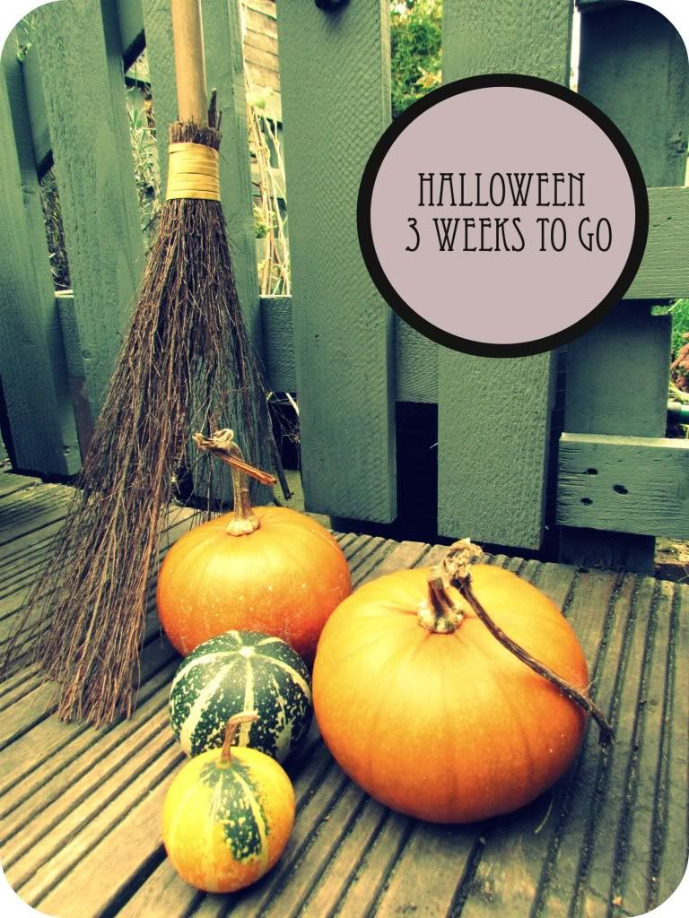 3 weeks till Halloween