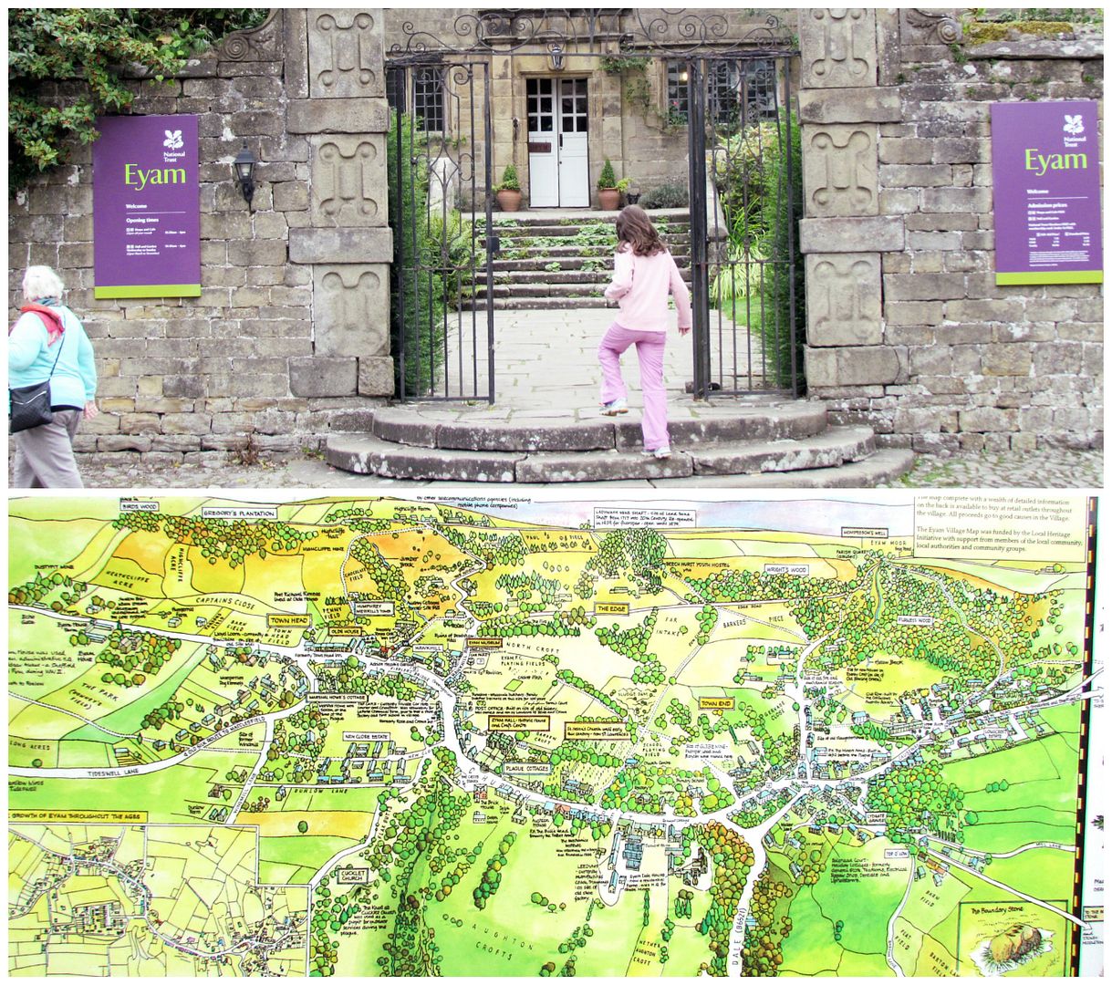 Eyam Map