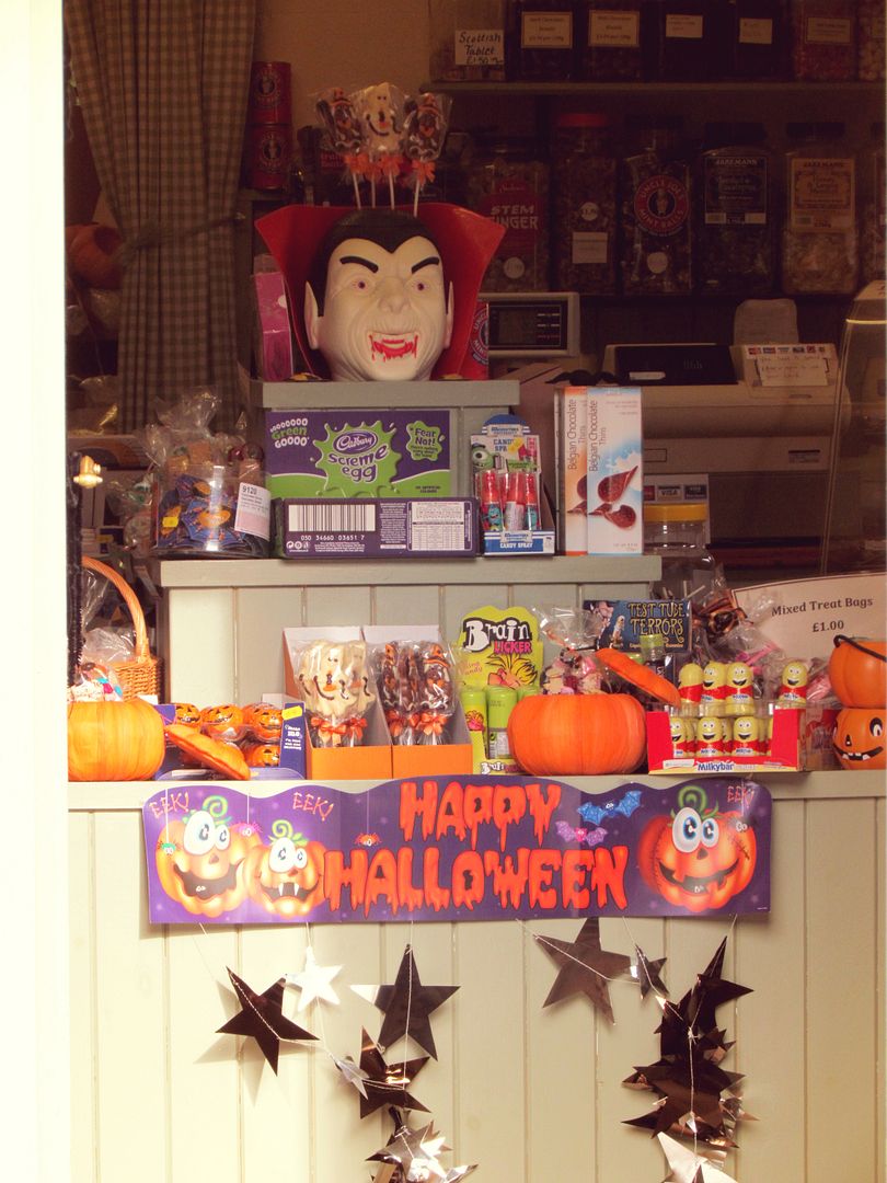 Halloween sweet shop