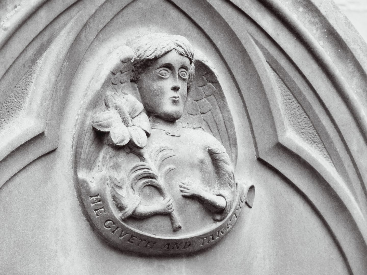 headstone angel