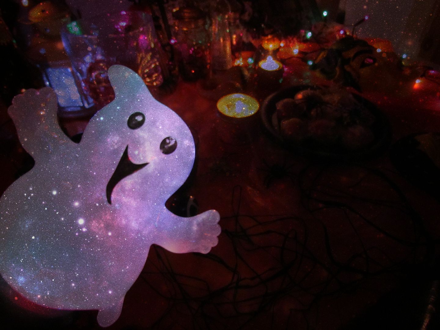 glitter ghost