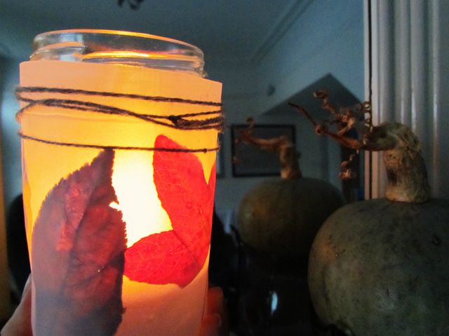autumn candle