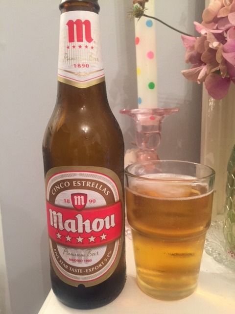 Mahou beer