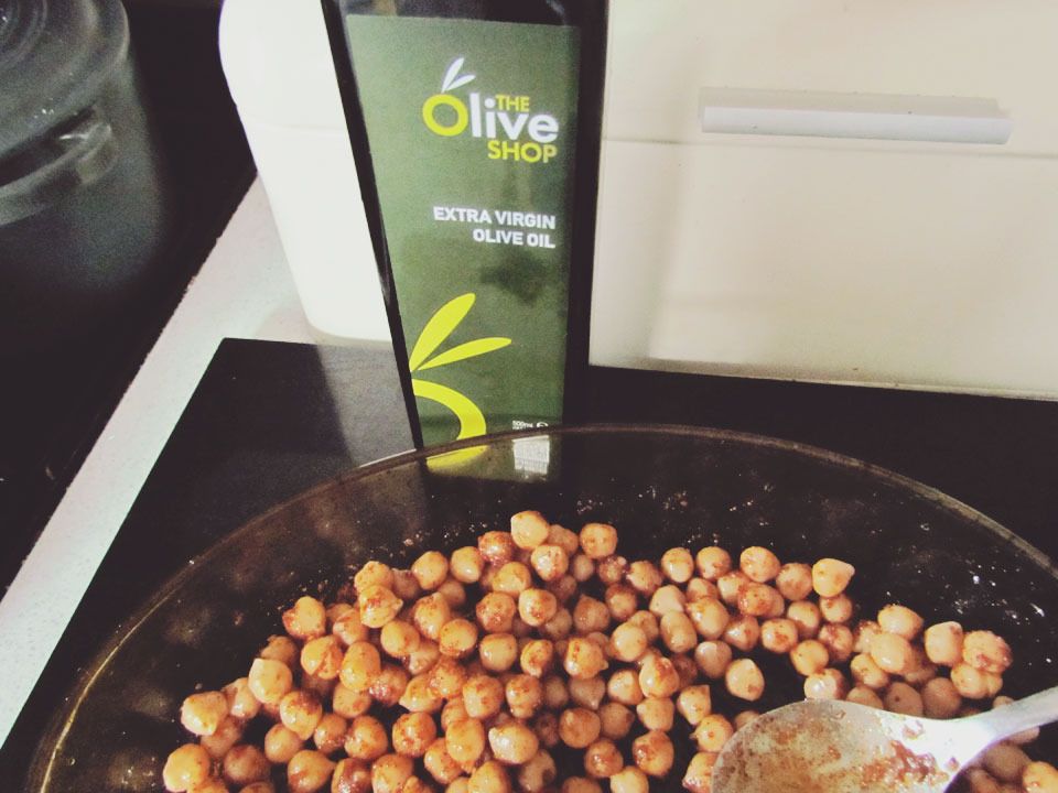 roasted chickpeas