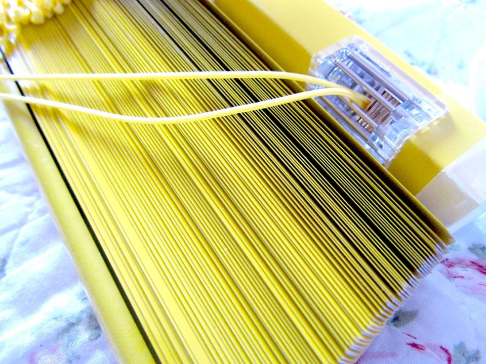 yellow blinds