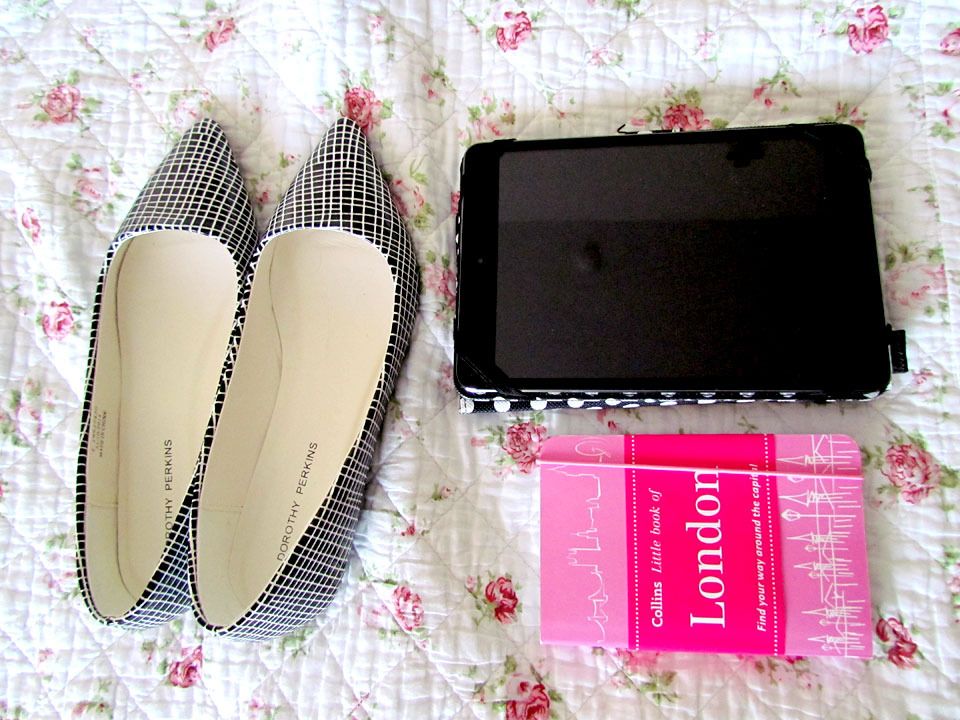 Black criss cross shoes
