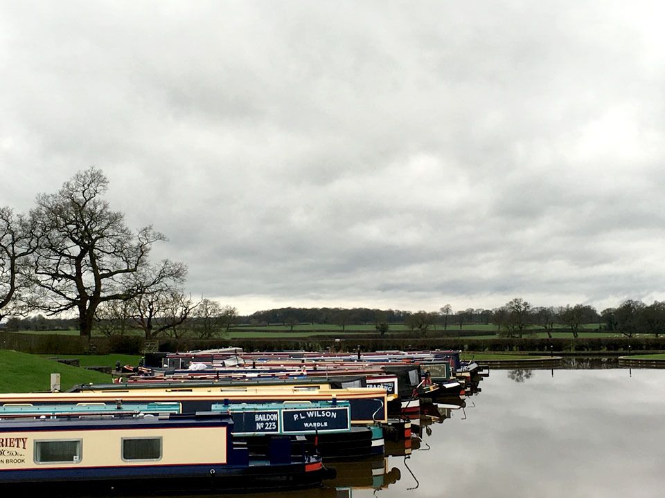 Cheshire boat marina