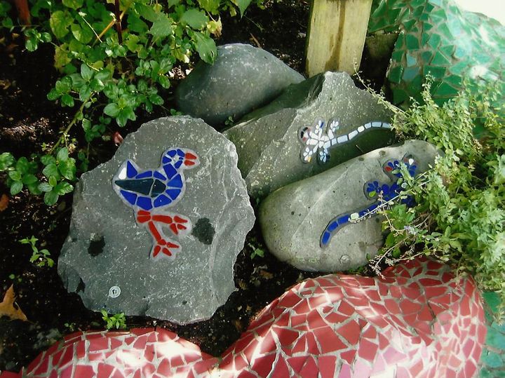 Pūkeko mosaic