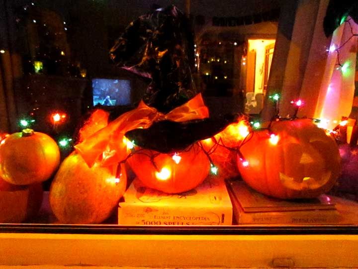 Halloween window