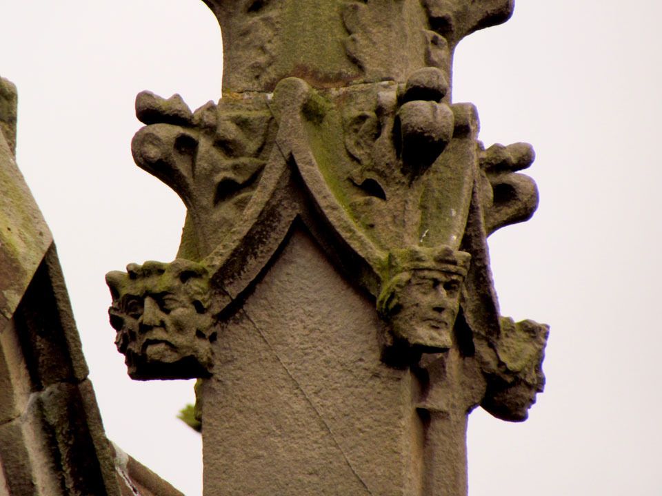 decorated church pinnacle