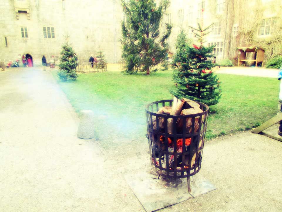 burning brazier