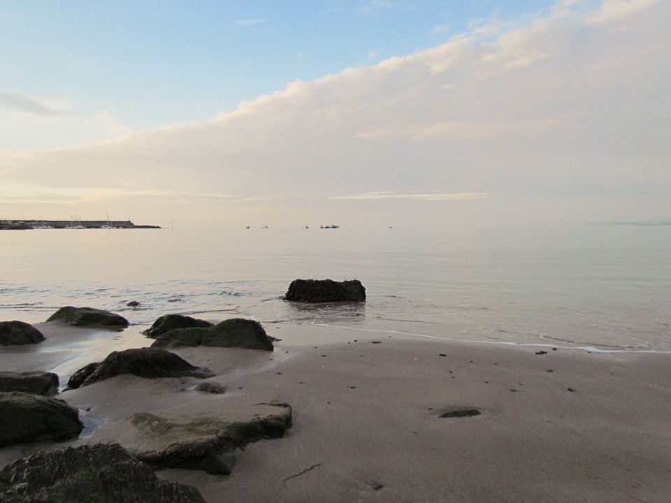 seashore rocks