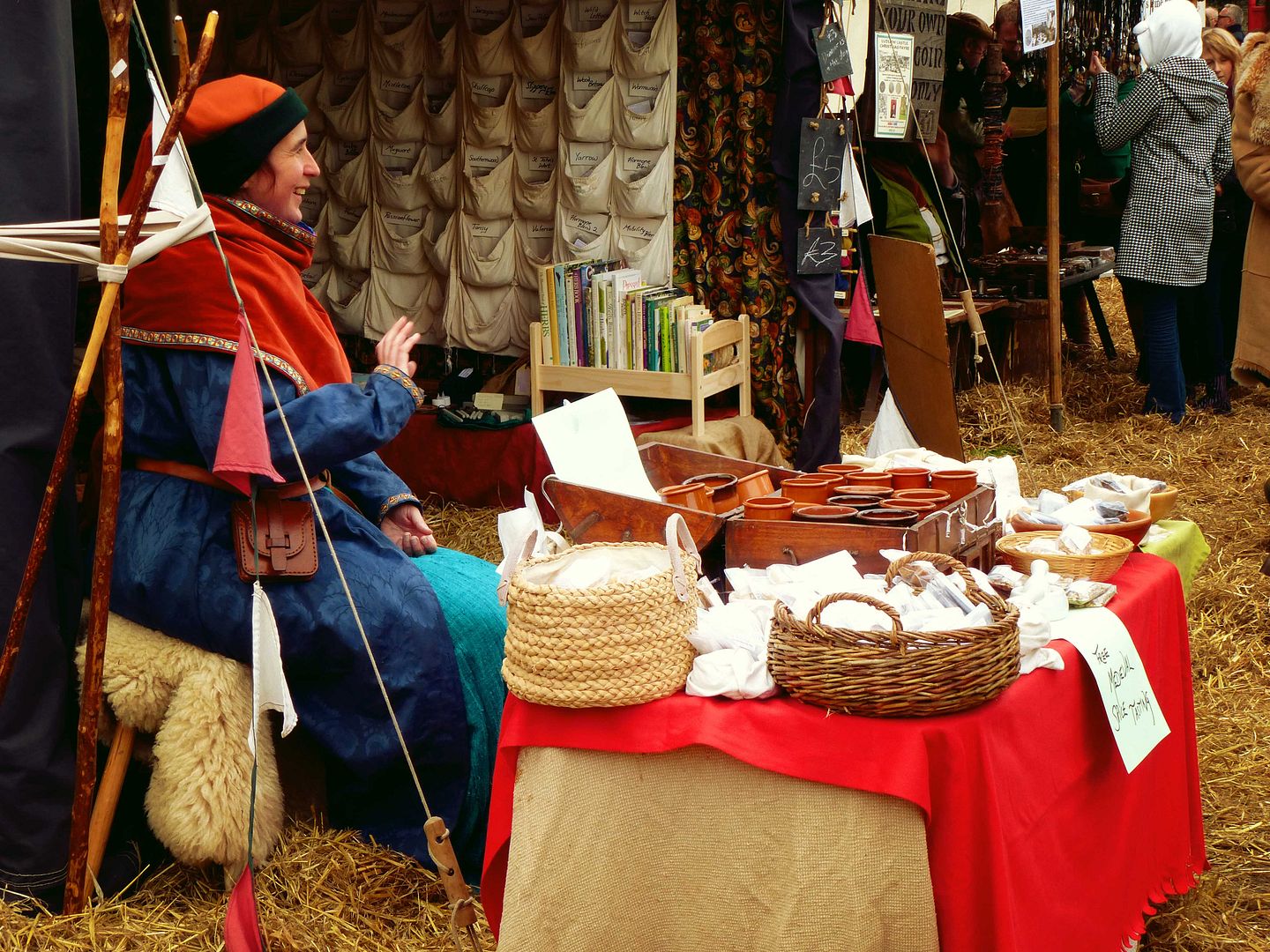 Medieval stallholder