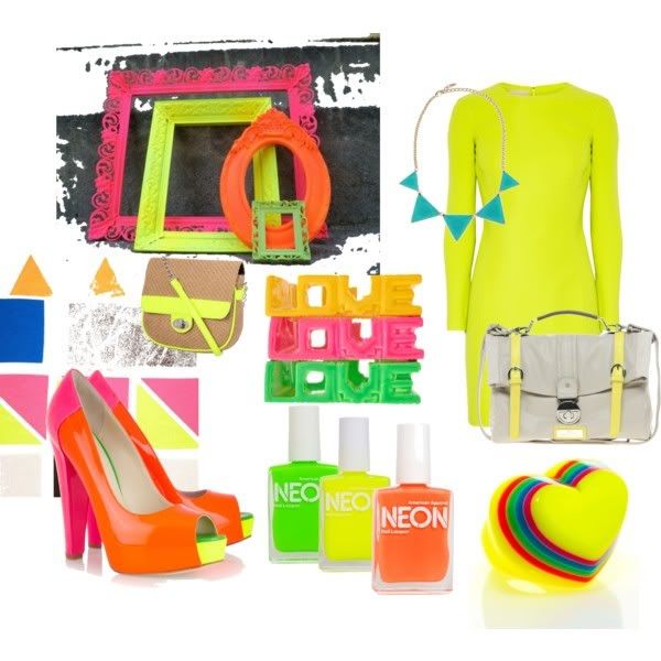 Neon Collage Inspiration