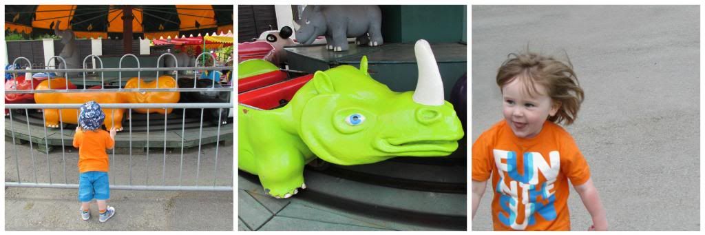Small rides at Lightwater Valley