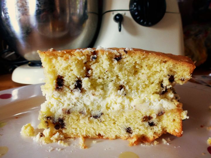speckled cake