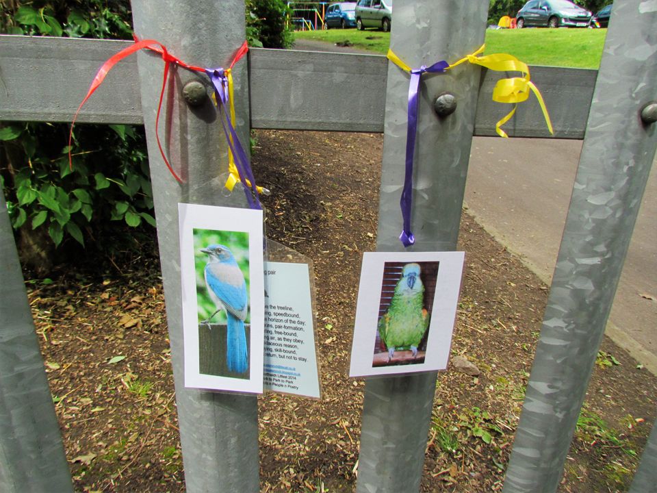 poems in the park