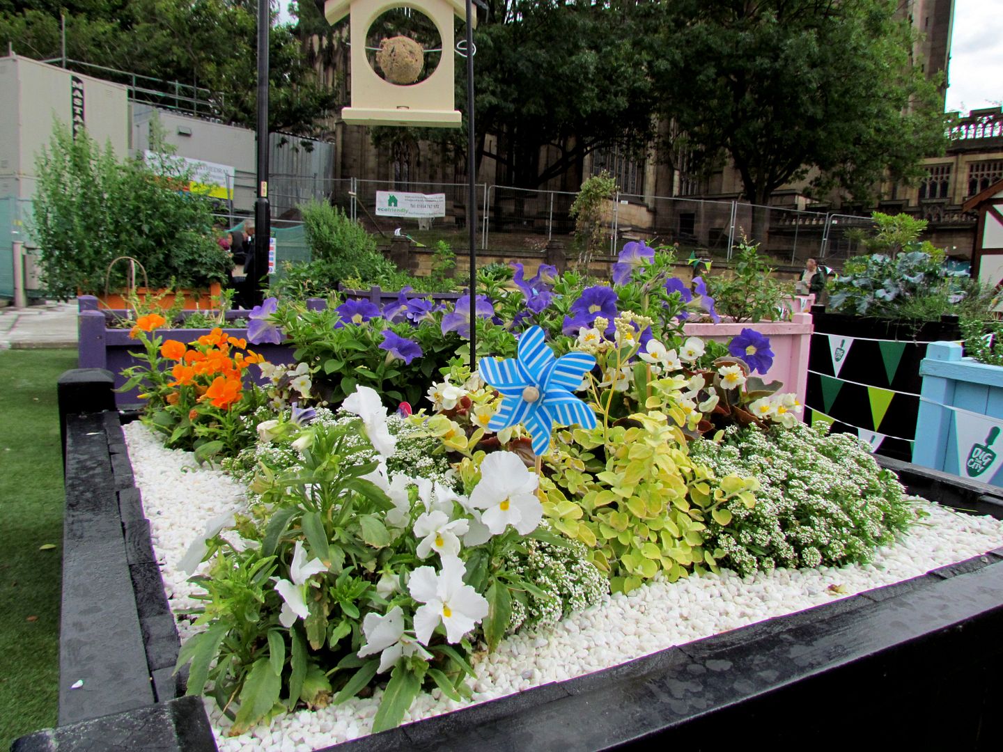 Cathedral planting displays