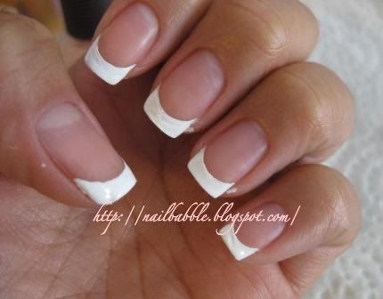 Nail Babble: How to do your own French Manicure