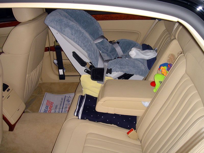 LATCH / ISOFIX Child Seat Fixtures and Mounting Hooks