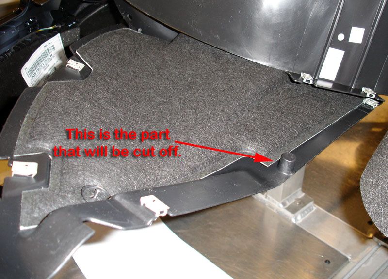 Retrofitting additional road noise suppression material