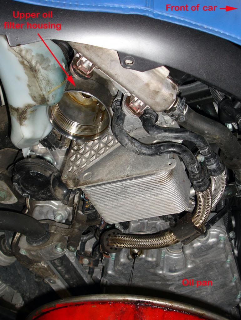 Loss of engine oil (leak while driving) V8 engine