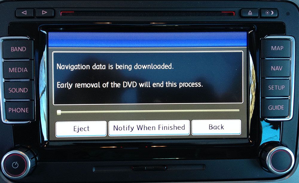 How update the RNS-510 Navigation Database (illustrated how-to and what-to-expect guide) | VW Vortex - Volkswagen