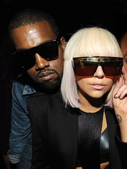 Kanye West Lady gaga Pictures, Images and Photos