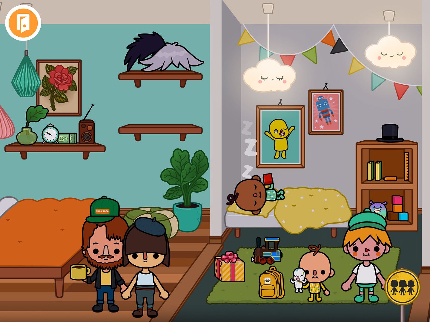 Toca Town App Review Like A Dollhouse With Easy Cleanup