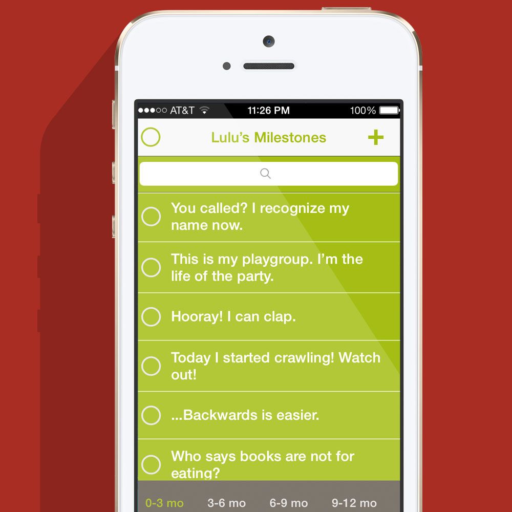 A nobrainer baby book app to chart milestones with ease