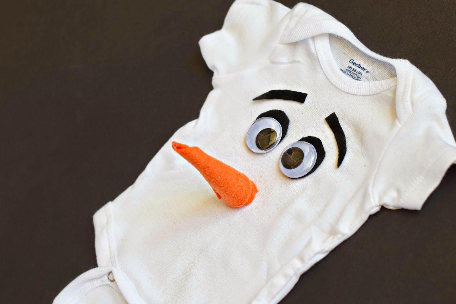 Olaf Halloween costume for baby at Mommy Testers
