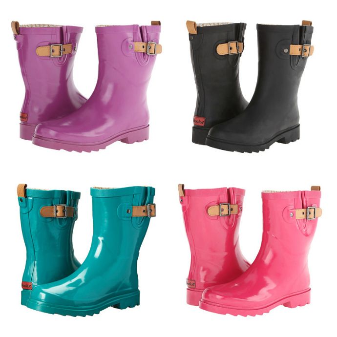 short rain booties