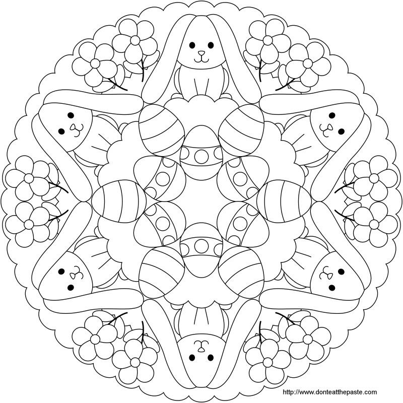 easter bunny coloring pages games cool - photo #31
