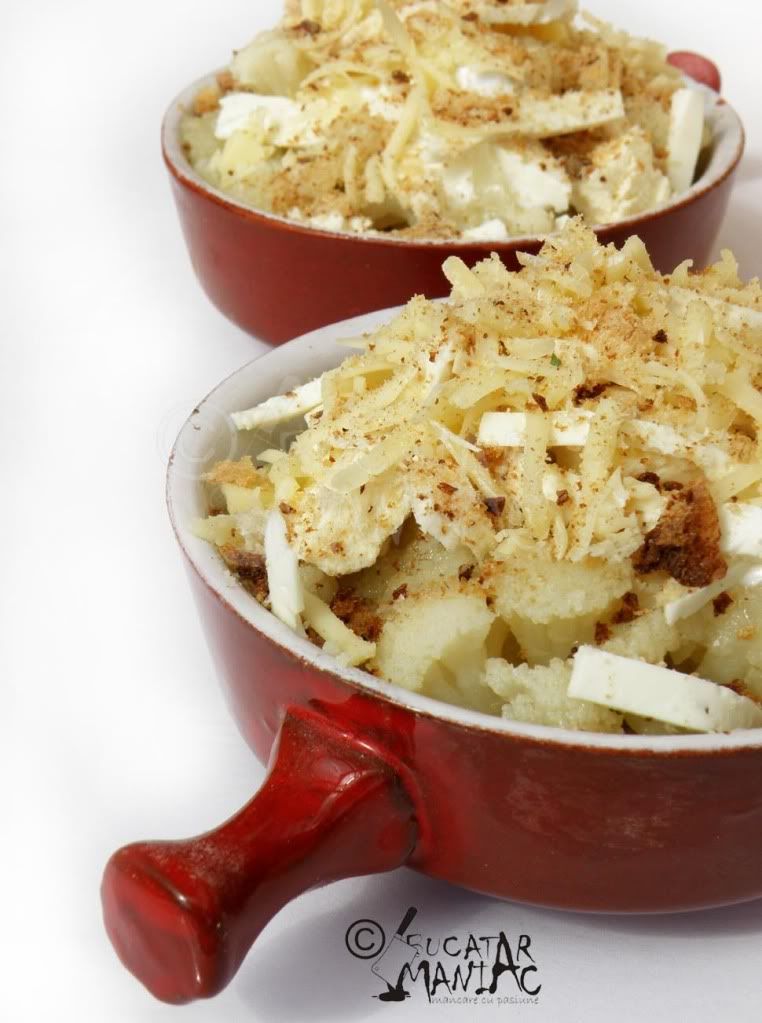 reteta conopida gratinata,conopida la cuptor cu smantana
