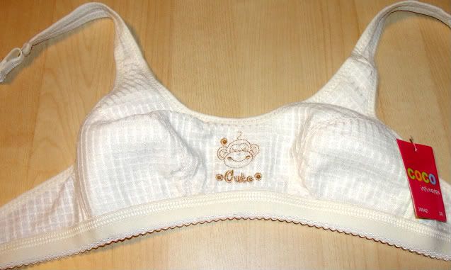 JUNIOR COCO 39942 LOT TRAINING BRAS 28A 30 32 34 36A  