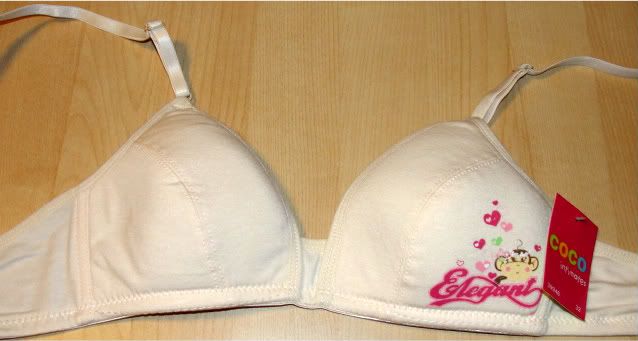 JUNIOR COCO 39946 LOT TRAINING BRAS 28 30A 32 34 36A  