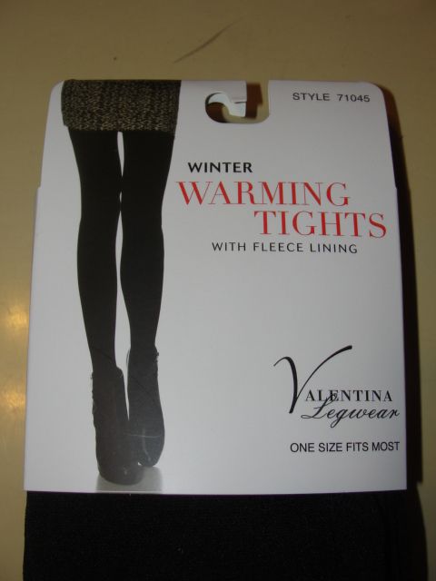 Fleece LINED WINTER WARMING TIGHTS 71045 SEXY Warm Thick FOOTED TIGHTS 