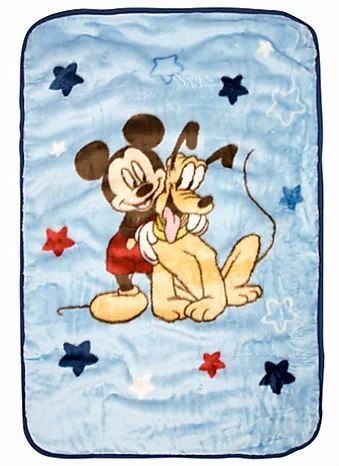 Mickey Mouse Transportation Luxury Plush Throw Blanket