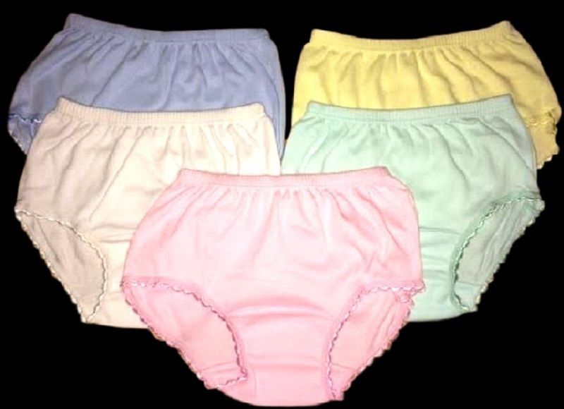 D'chica Pack of 4 Puberty Essentials Set 2 Panties for Teens and 2