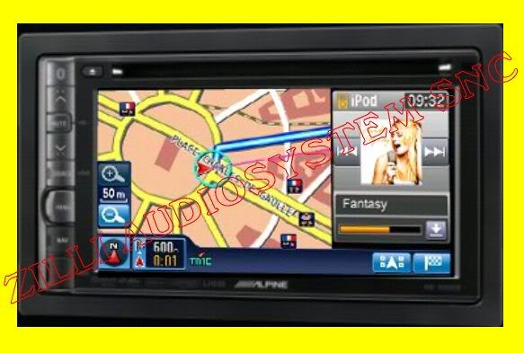 ALPINE INE S900R INE S 900 R GPS IPHONE Divx USB VIDEO NUOVO  