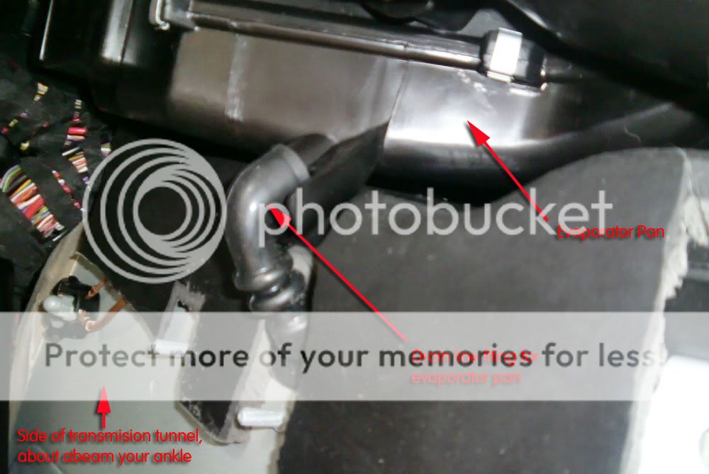 Water in Front Footwell (Cleaning Air Intake Plenum and