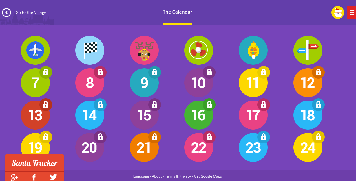 Google Santa Tracker Calendar | Cool Mom Tech