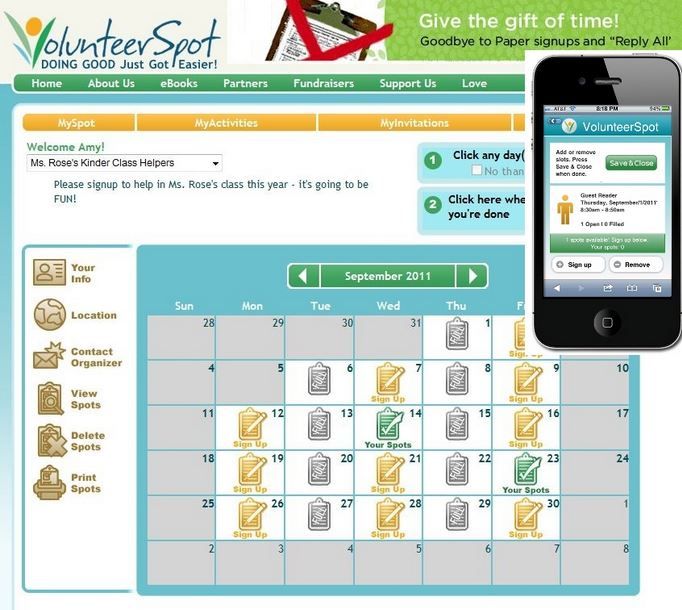 VolunteerSpot | Cool Mom Tech 
