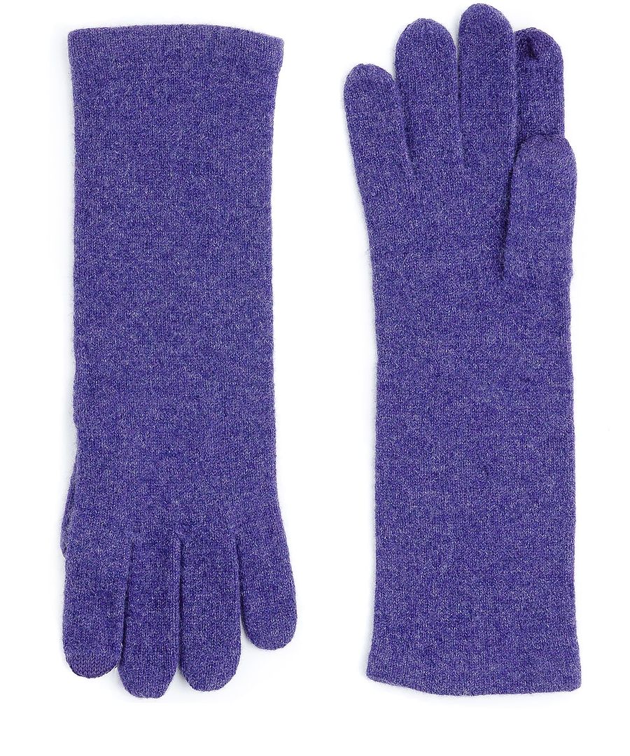 violet cashmere touch-screen gloves | Cool Mom Tech