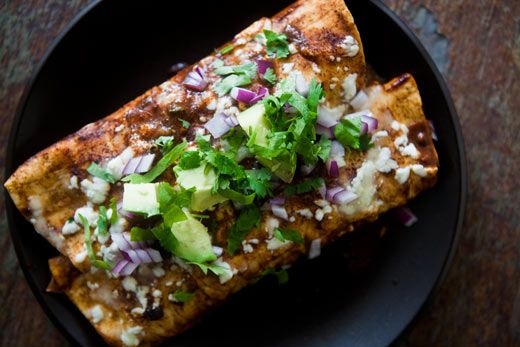 Turkey and Black Bean Enchiladas