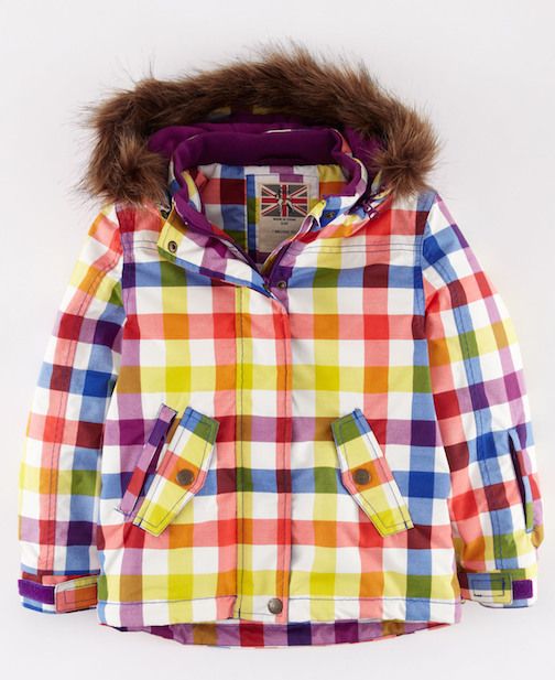 Cool Mom Picks favorite print winter jackets for kids | Boden Ski Jacket