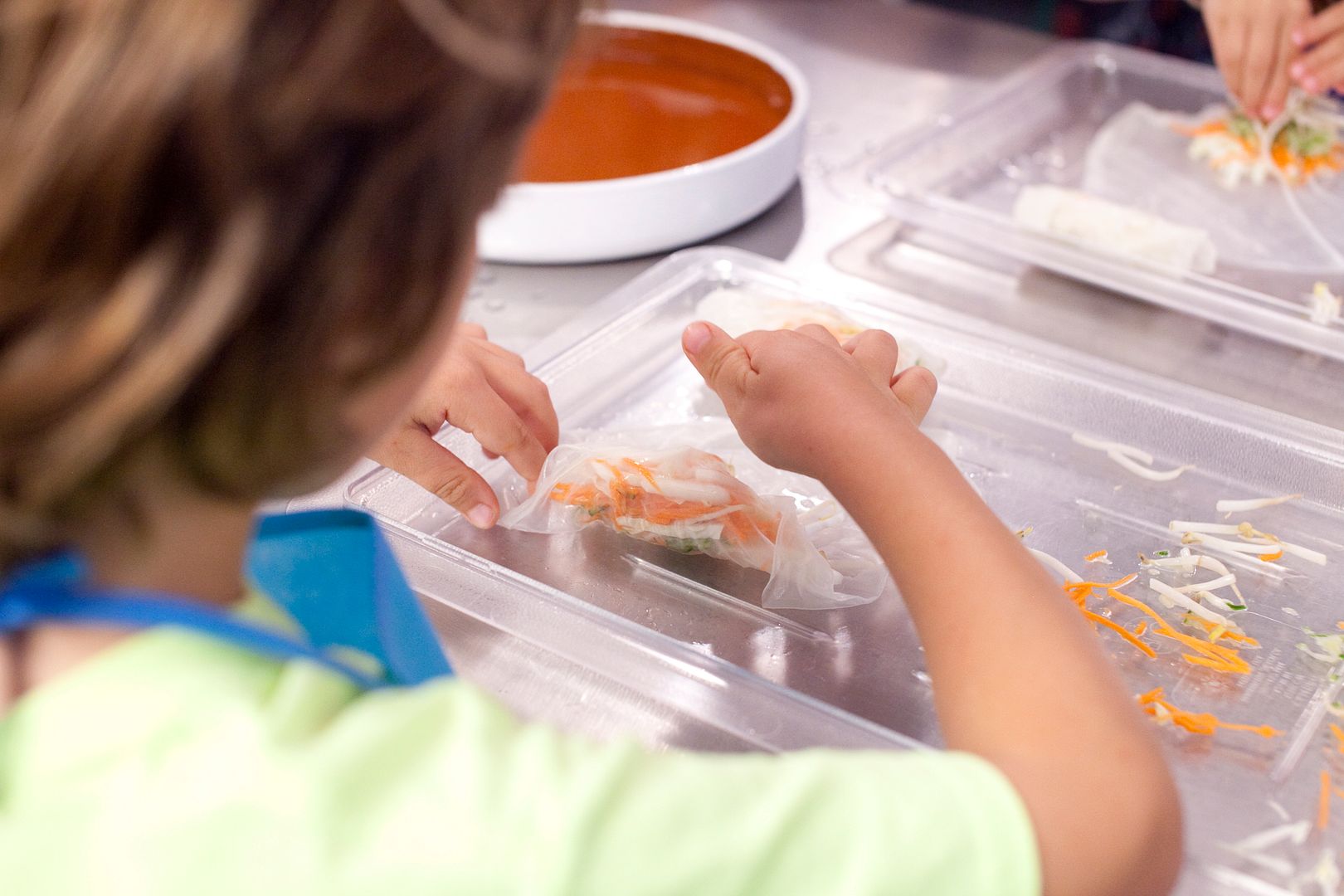 Cooking with kids: Vegetable summer roll recipe | Cool Mom Picks