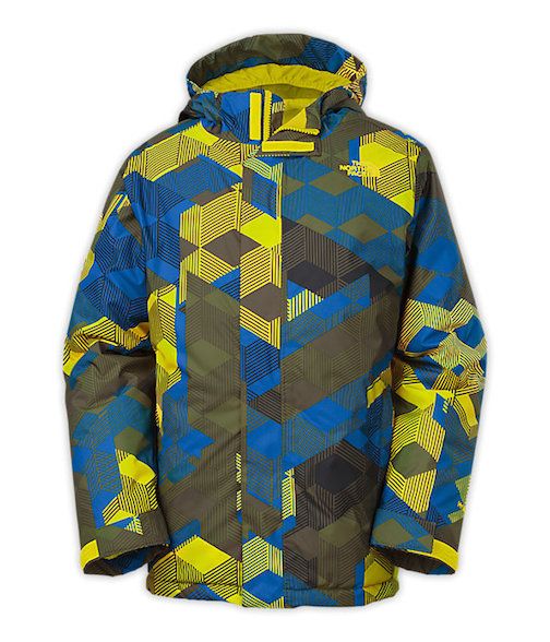 Cool Mom Picks favorite print winter jackets for kids | Northface Insulated Grayson Jacket