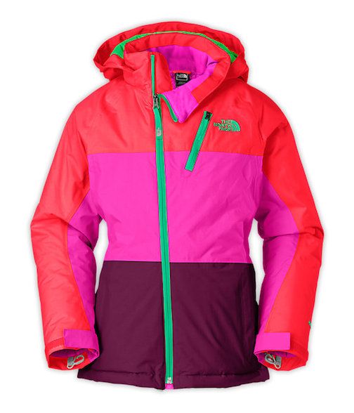Cool Mom Picks favorite print winter jackets for kids | Northface Insulated Kizamm Jacket
