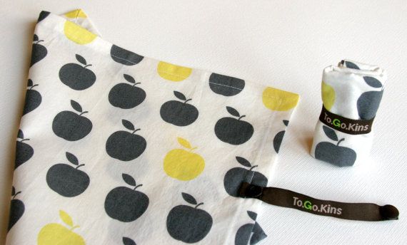 To.Go.Kins Apples cloth napkins | Cool Mom Picks